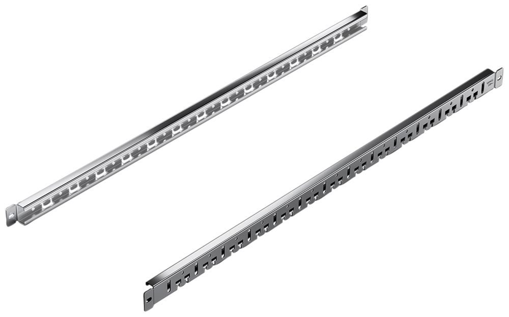 Kabelabfangschiene Rittal VX 5302.020 600mm Edelstahl 4Stk
