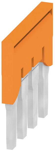Querverbinder Weidmüller ZQV 6SL/4 41A/400V Isoliert orange