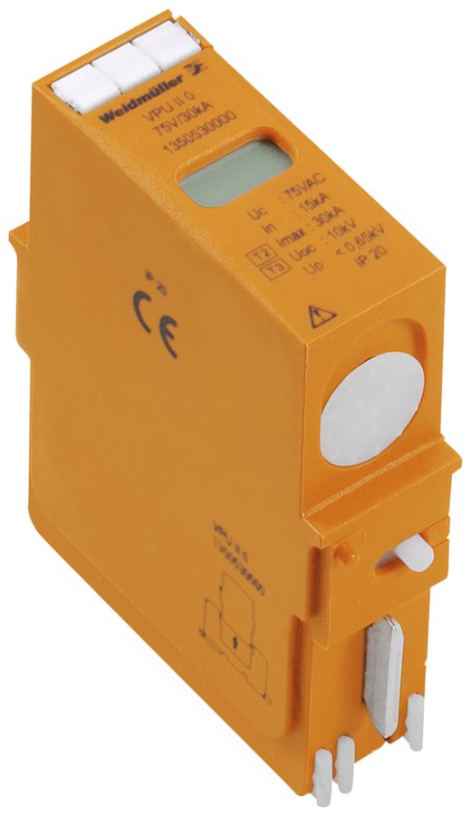 Parafoudre de rechange Weidmüller VPU II 0 75V/30kA