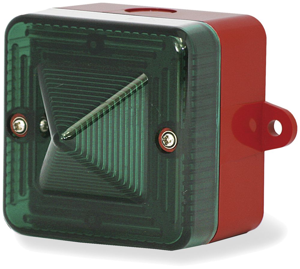 LED-Dauer-/Blinkleuchte Comax grün 48…260V AC 0.053A 180cd IP66