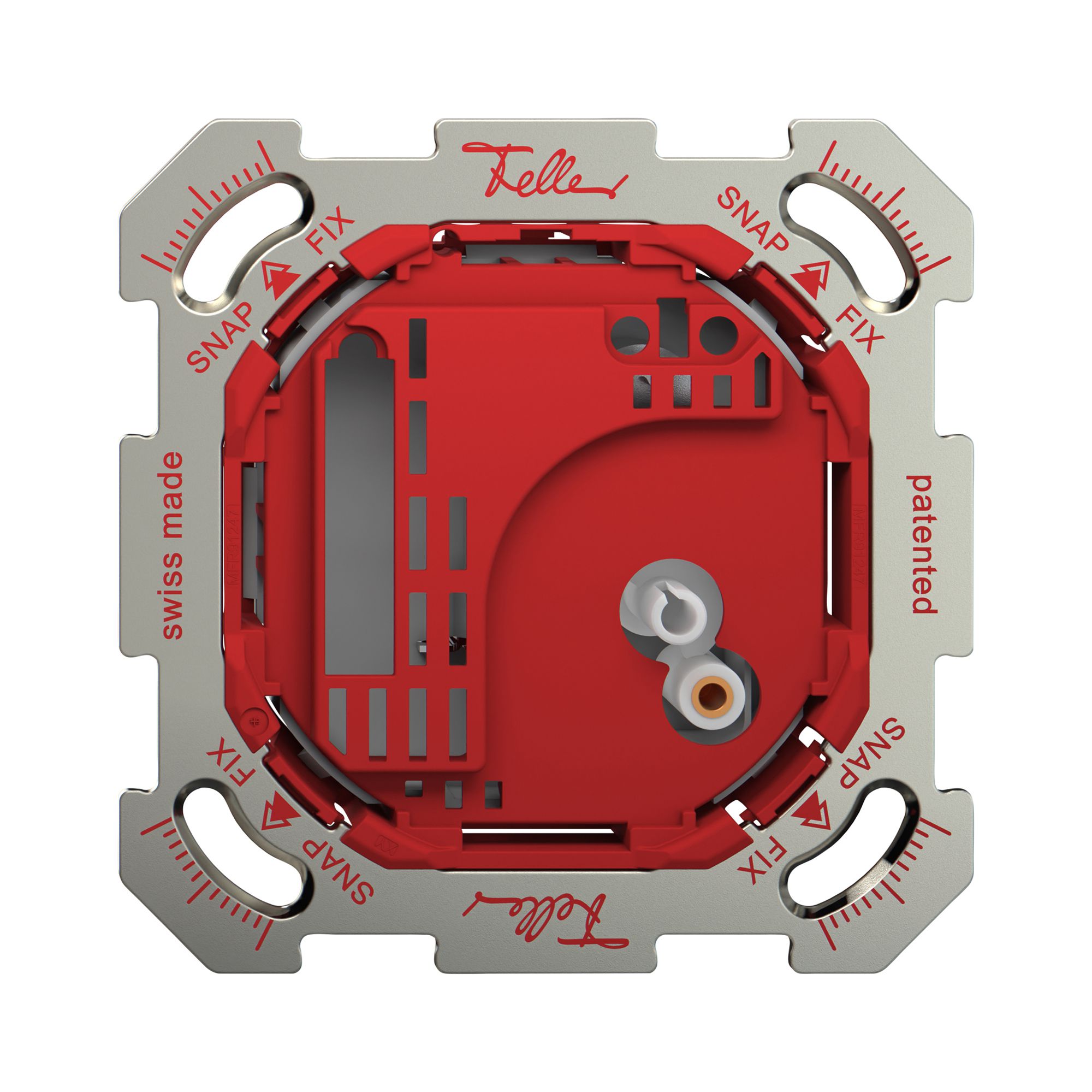 Thermostat d'ambiance ENC Feller SNAPFIX® sans interrupteur 230VAC 50Hz