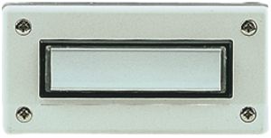 Plaque d'étage AP 1 contact blanc