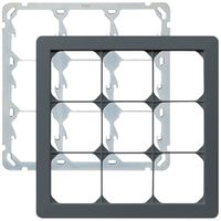 Intestazione INC kallysto.trend 3×3 antracite