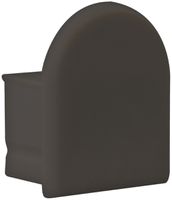 Embout DOTLUX PVC pour profilé/cache 4E noir