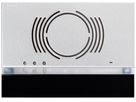 Plaque frontale pour module caméra et de haut-parleur Urmet Alpha, IP55, noir