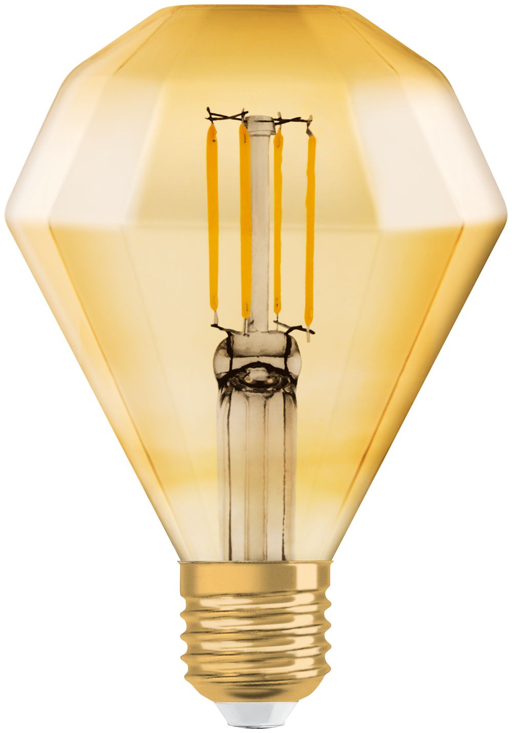 Lampada LED Vintage 1906 CLASSIC DIAMOND FIL GOLD 40 420lm E27 4.5W 230V 825