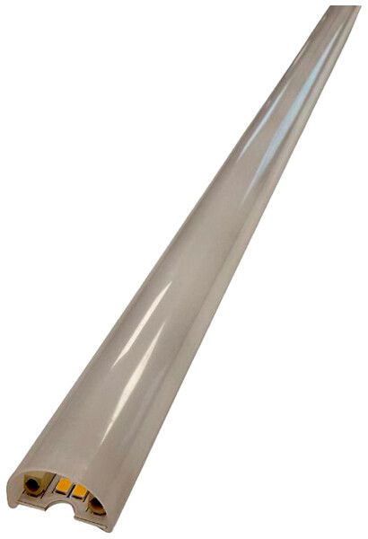 Profilo diffusore DOTLUX QUICK-FIX materiale sintetico 1000×20×15mm bianco