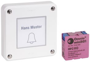 Einsteigerset NASS Omnio N°61, vorkonfiguriert "Türklingel", IP55