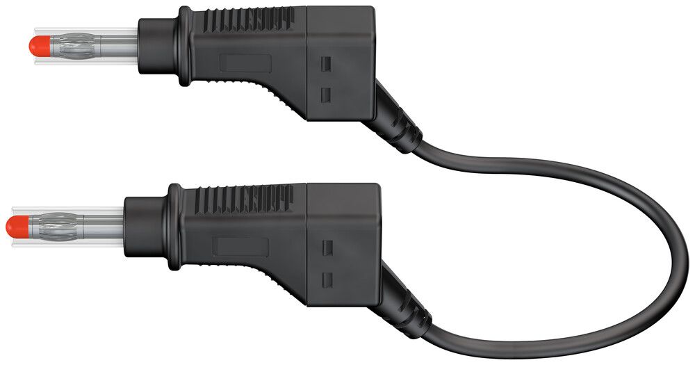 Messleitung ELBRO, Silikon 1.0mm², 100cm, schwarz