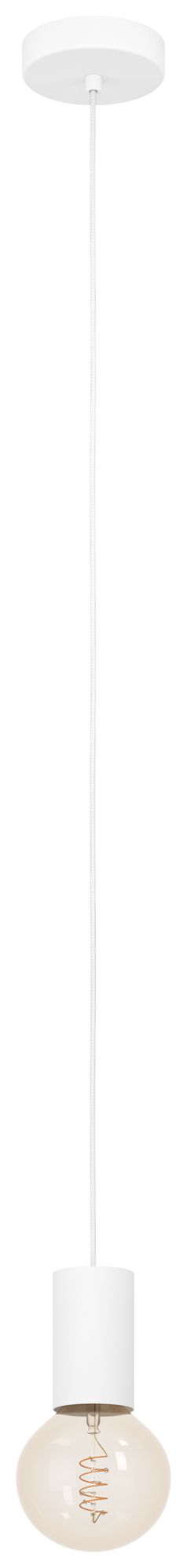 Pendelleuchte Eglo POZUETA 1 E27 1×0…40W 65mm ws