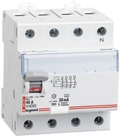 Interruttore differenziale Legrand DX3standard 4P 400V 25A 0.03A tipo A 4UM 5pz