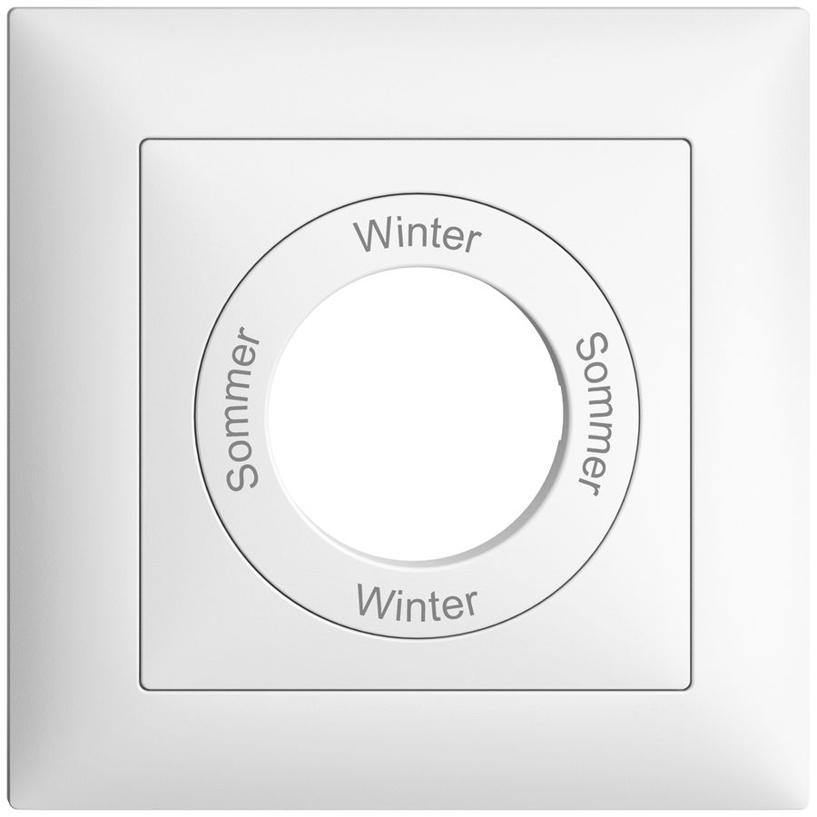 Kit frontale Sommer-Winter-Sommer-Winter EDIZIOdue bianco