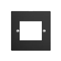 Abdeckset EDIZIOdue F schwarz