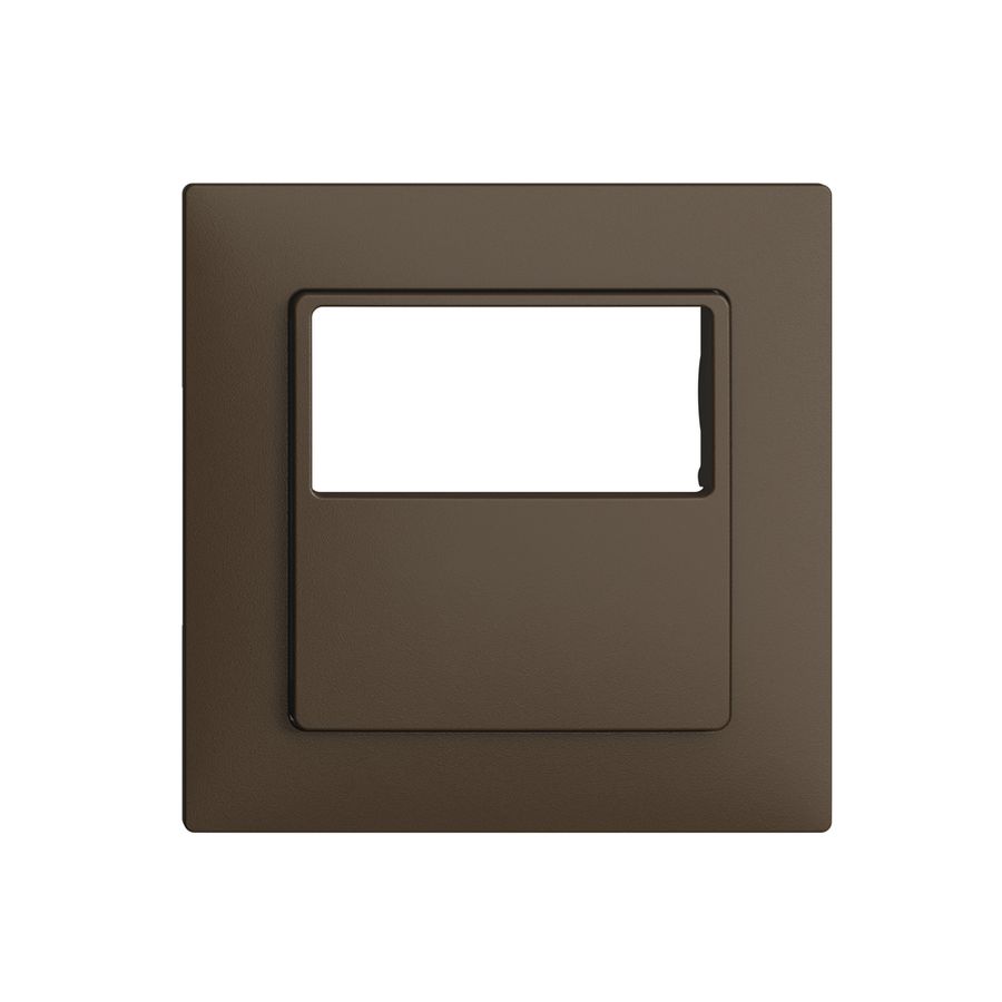 Set frontale EDIZIOdue F p.rilevatore di movimento pirios 180 R eco plus, coffee