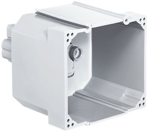 UP-Kombi-Einlasskasten AGRO 1×1 grau für Teleskop-Einlasskasten