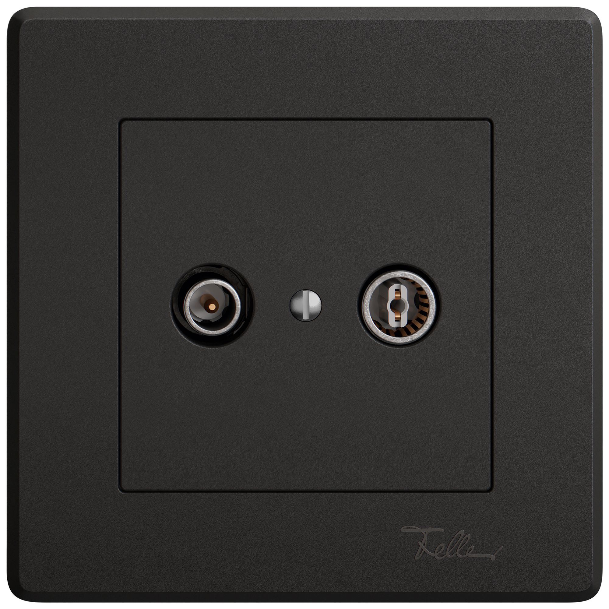 Prise antenne ENC TV-R EDIZIO.liv SNAPFIX® prise de passage 11dB no