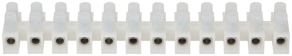 Barrette de bornes Adels-Contact 12P 0.5…6mm² 41A 500V blanc