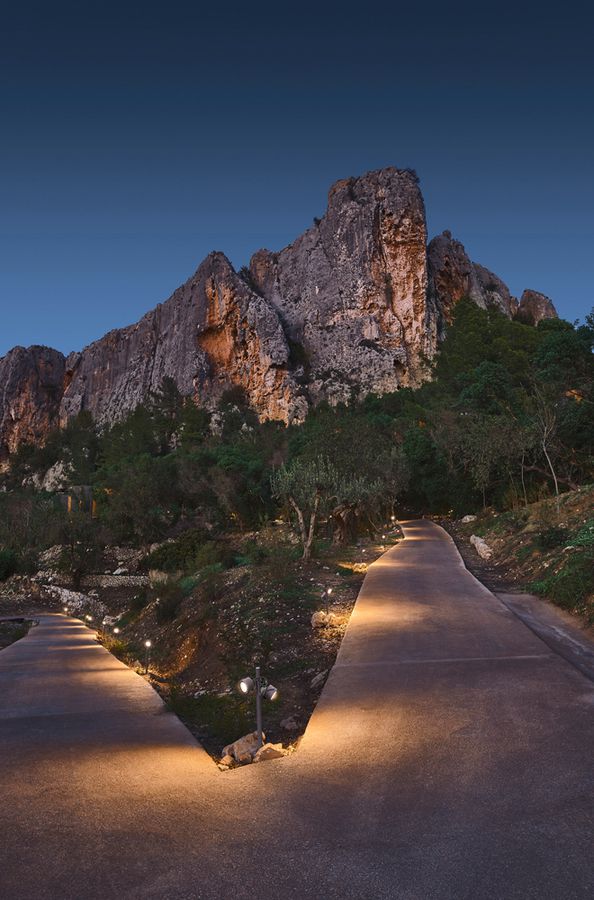 Spiessleuchte SLV SITRA 360, 2×GX53 9W IP44 anthrazit