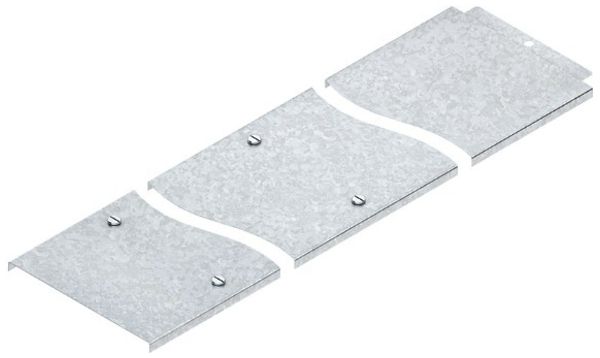 Deckel 100mm mit Drehriegel für Kabelbahn send.verz.