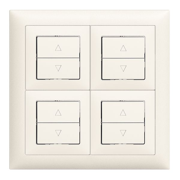 Combinazione INC EDIZIOdue 2×2 bianco 4×inter.tapparel.1 canale