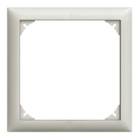 Abdeckrahmen EDIZIOdue für Video-Freisprechstelle, hellgrau