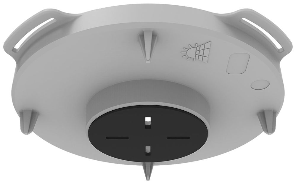 Frontteil Spotbox Mini Flex Ø68mm für Sichtbeton grau