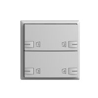 Montageset EDIZIOdue zeptrionAIR F, WLAN, RGB-LED, 2×Taste, 2×Bedienung hgu