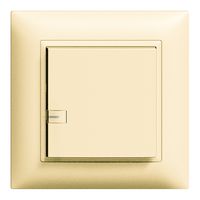 Tasto INC ZEP 1c/1t ON-OFF con LED EDIZIOdue vanille