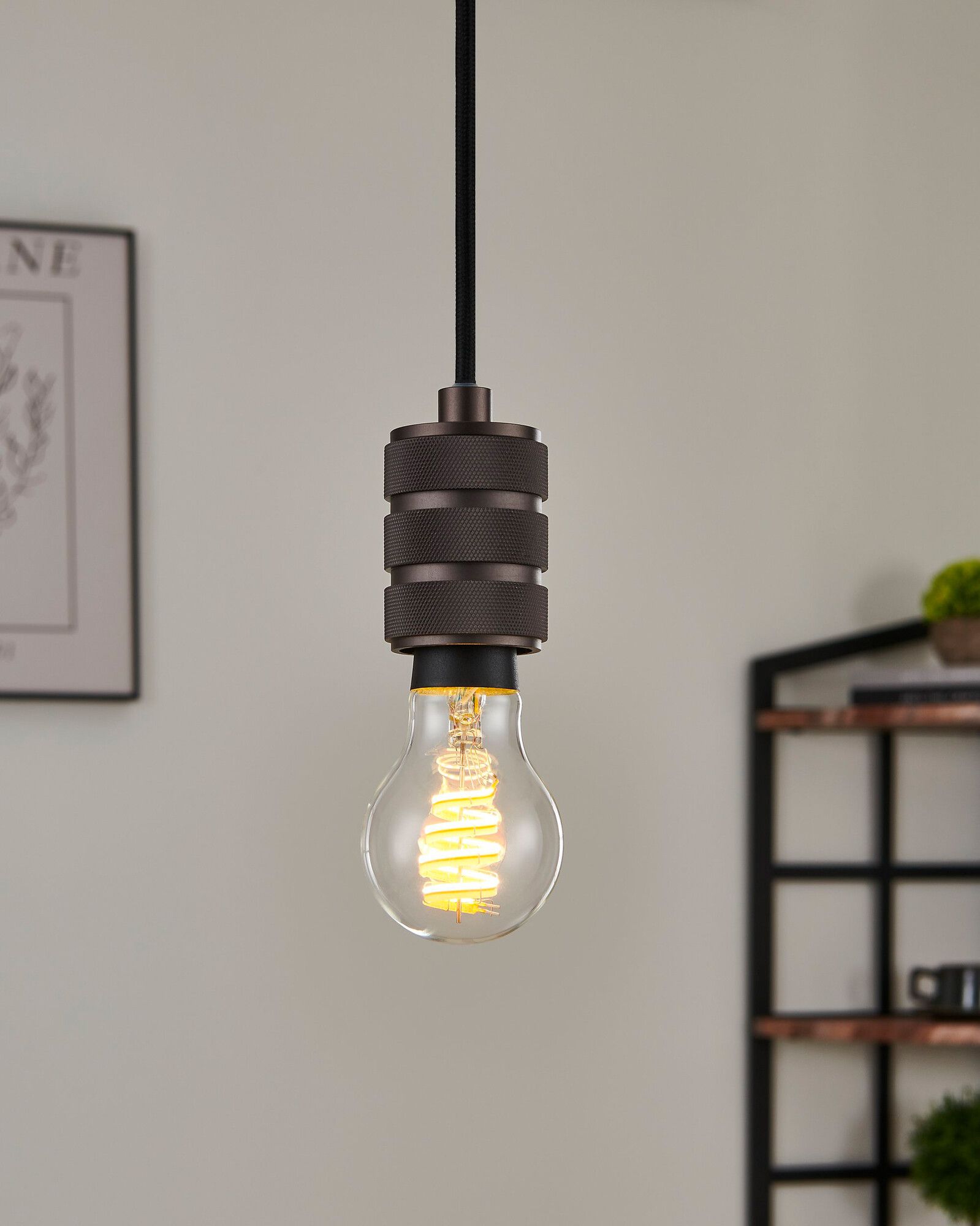 LED-Lampe Eglo CONNECT.Z E27 7.5W 3000K Typ A klar RGBW Bt/BLE DIM Ø60mm