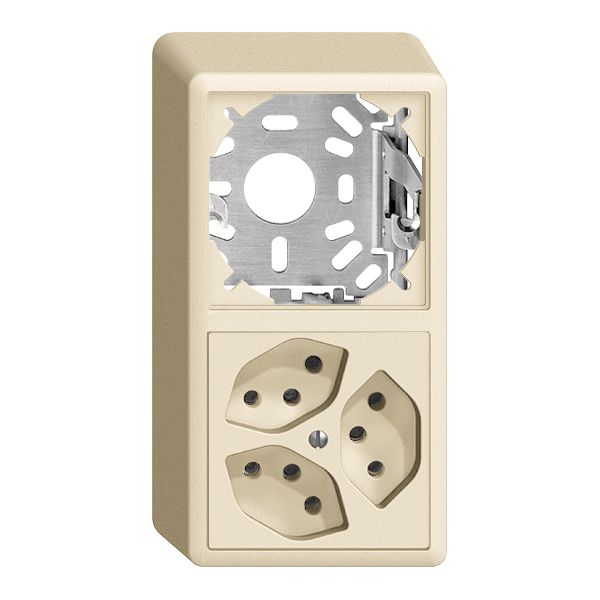 Combinaison AP vide+3×T13 EDIZIOdue crema