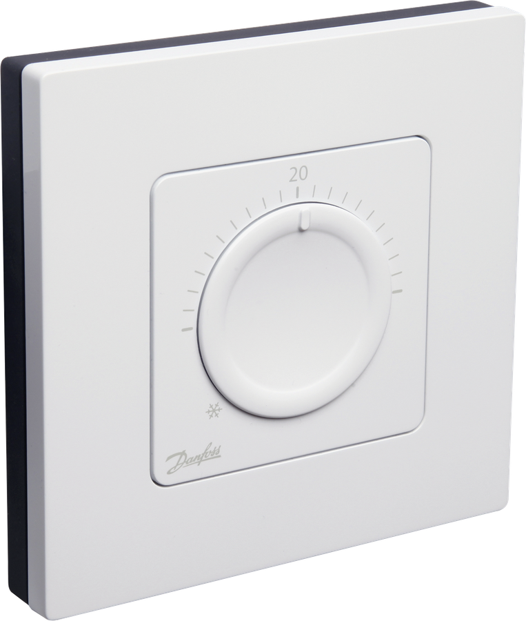 Raumtherostat Icon Standard, AP Aufputz mit Einstellrad 230V, Heizen