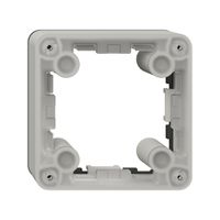 Zwischenrahmen NEVO, H=20mm, für NAP.Q und NUP.Q, mit schwarzer Dichtung, hgu