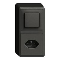 Combinazione AP EDIZIOdue 3/1P+T13 nero