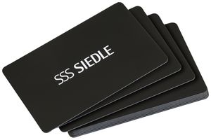 Transponderkarte Siedle 99 500 schwarz 85×54×1mm 10 Stück
