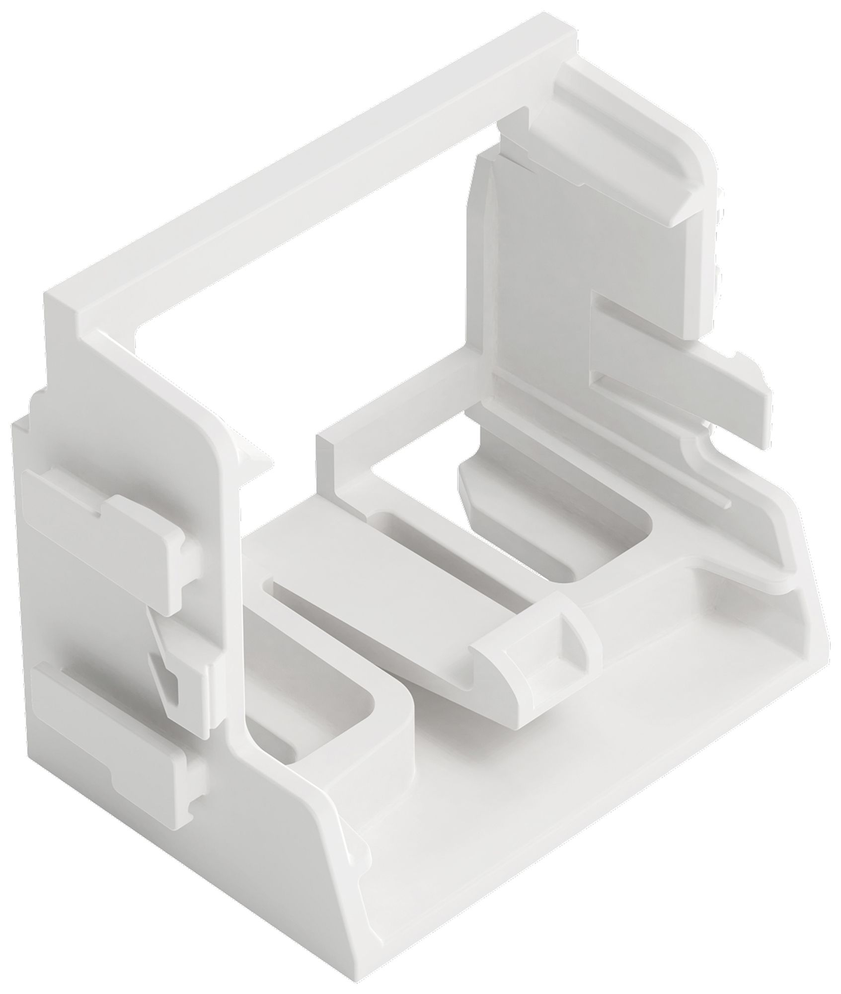 Adaptateur de fixation WAGO s.décharge de traction p.10×4mm² à vis bc