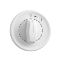 Montageset STANDARDdue SNAPFIX® f.Schwenktaster m.Griff 0 ← 1 ws