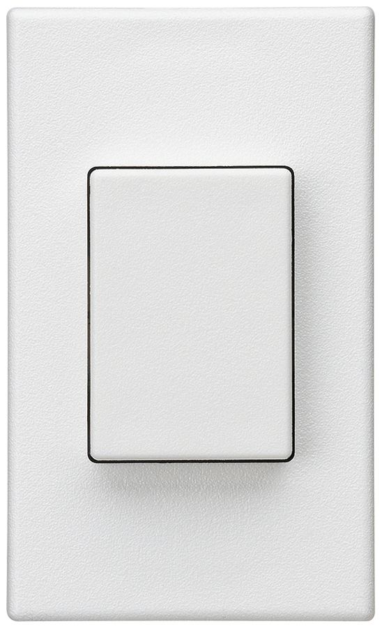 EB-Taster Hager FLF 10A/250V 0/1L weiss