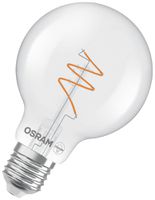 Lampe LED Osram Vintage 1906 E27 4.6W 470lm 827 VAR Ø80×123mm clair