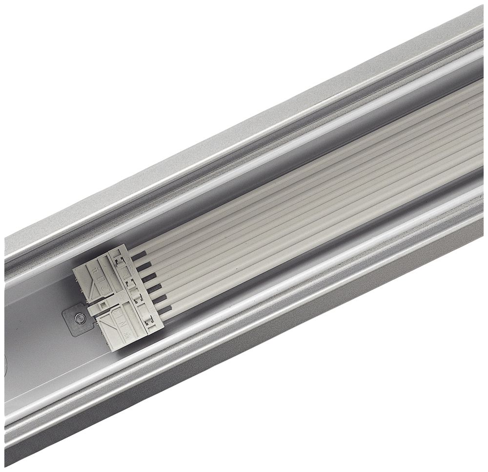 Barre profilée MAXOS 4MX056 P 582 pour TL-D 2×58W sans fils, blanc