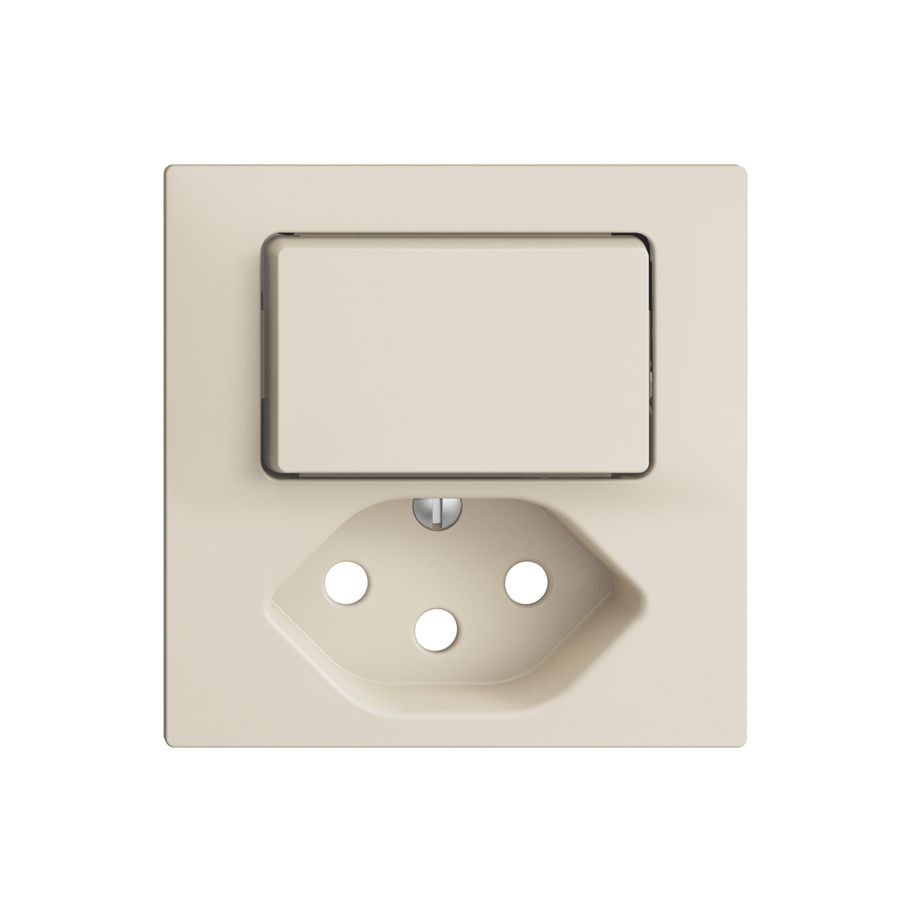 Frontset EDIZIOdue crema, 60×60mm T13