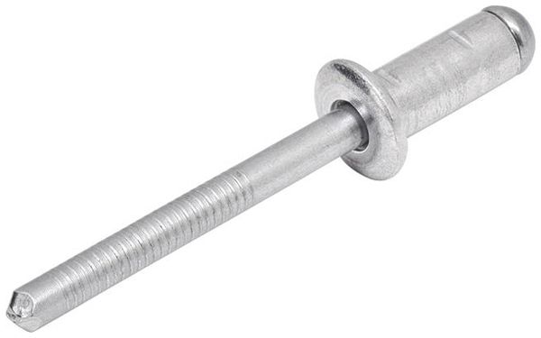Blindniete GESIPA SolarGrip Ø6.4×14mm 3…8mm Alu/St