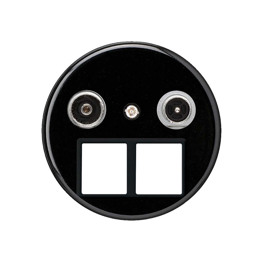 Multimediadose basico TV-R Bauart A 4dB 2GHz schwarz