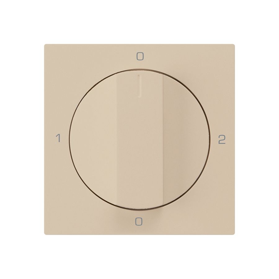 Abdeckset kallysto zu Drehschalter S2 beige