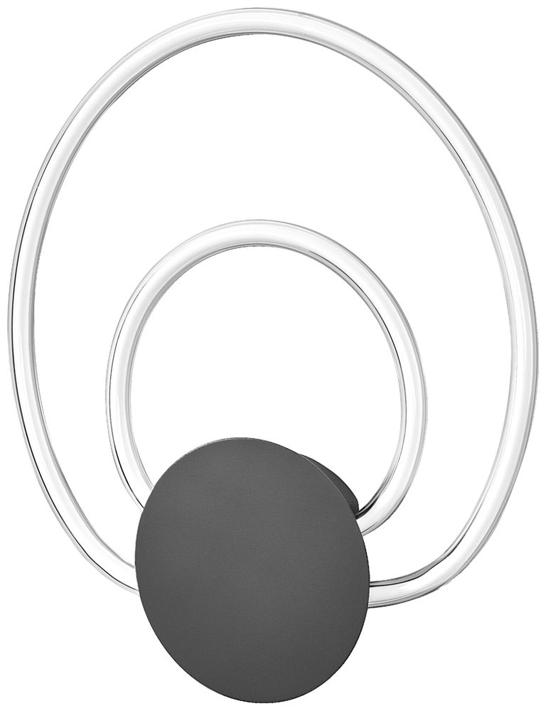 LED-Wandleuchte LEDVANCE Decor Helios 12W 960lm 830 335×39×416mm grau