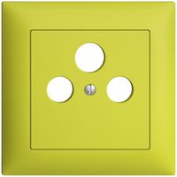 UP-Frontset EDIZIOdue lemon 88×88mm