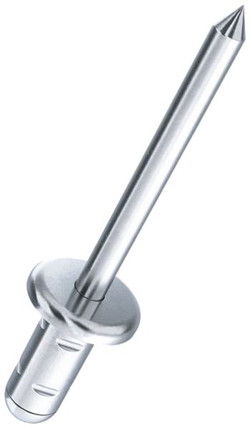 Rivet aveugle GESIPA SolarGrip Ø4.8×15mm 5…8mm alu/A2