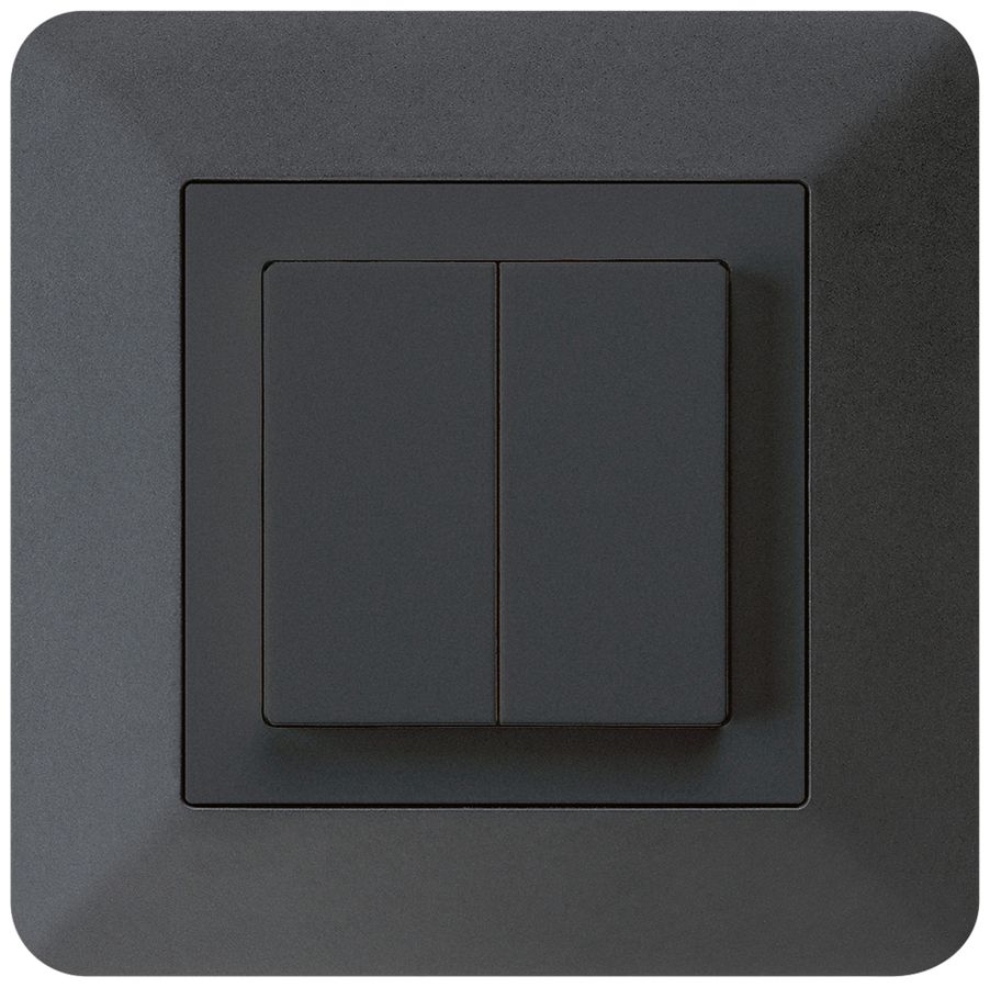 Interruttore INC kallysto.trend 1/3+3/1P nero