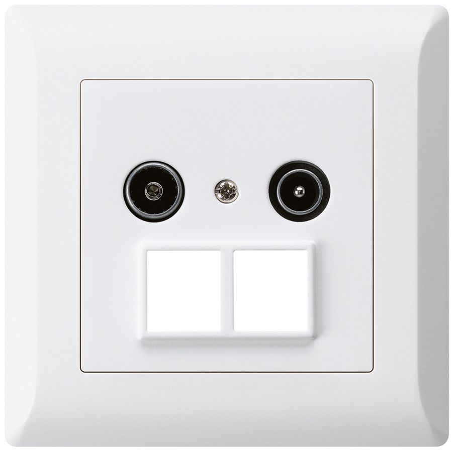 Prise d'antenne ENC R/TV HMS kallysto.line 19dB blanc