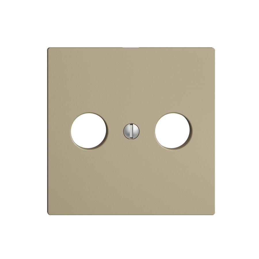 Frontplatte EDIZIOdue sand für R/TV