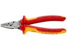 Pince à sertir KNIPEX pour embouts de câble VDE 180mm